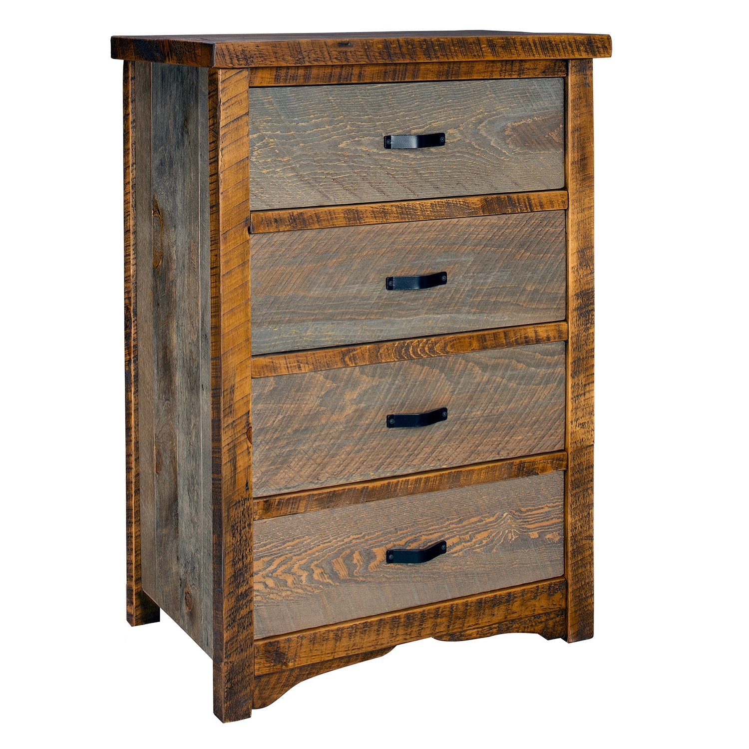 Sawmill Rustic Barn Wood Chest of Drawers