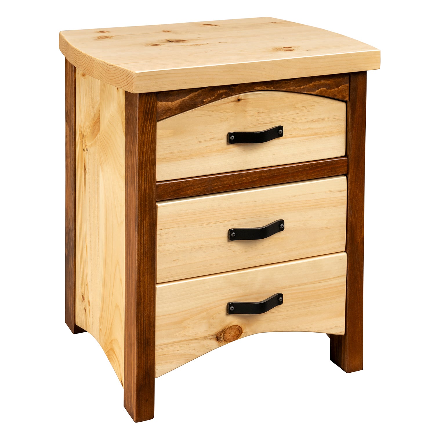 Canyon Stream 3 Drawer Nightstand