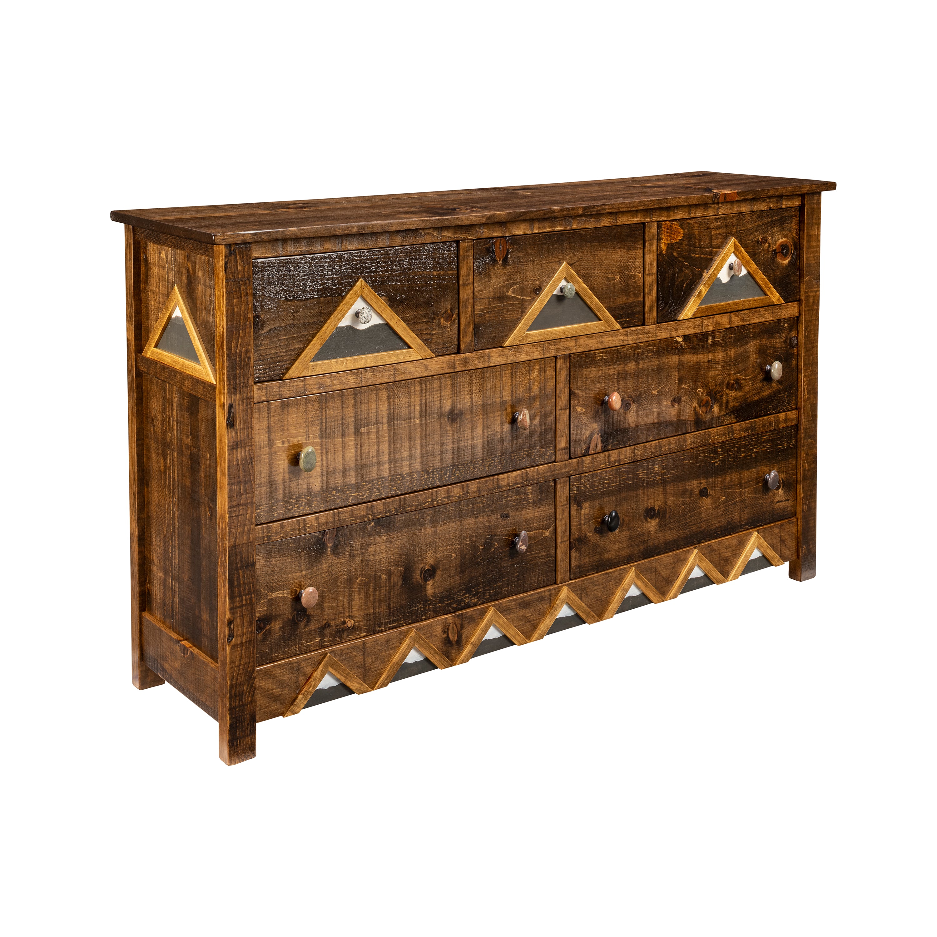 Rocky Mountain 7 Drawer Dresser