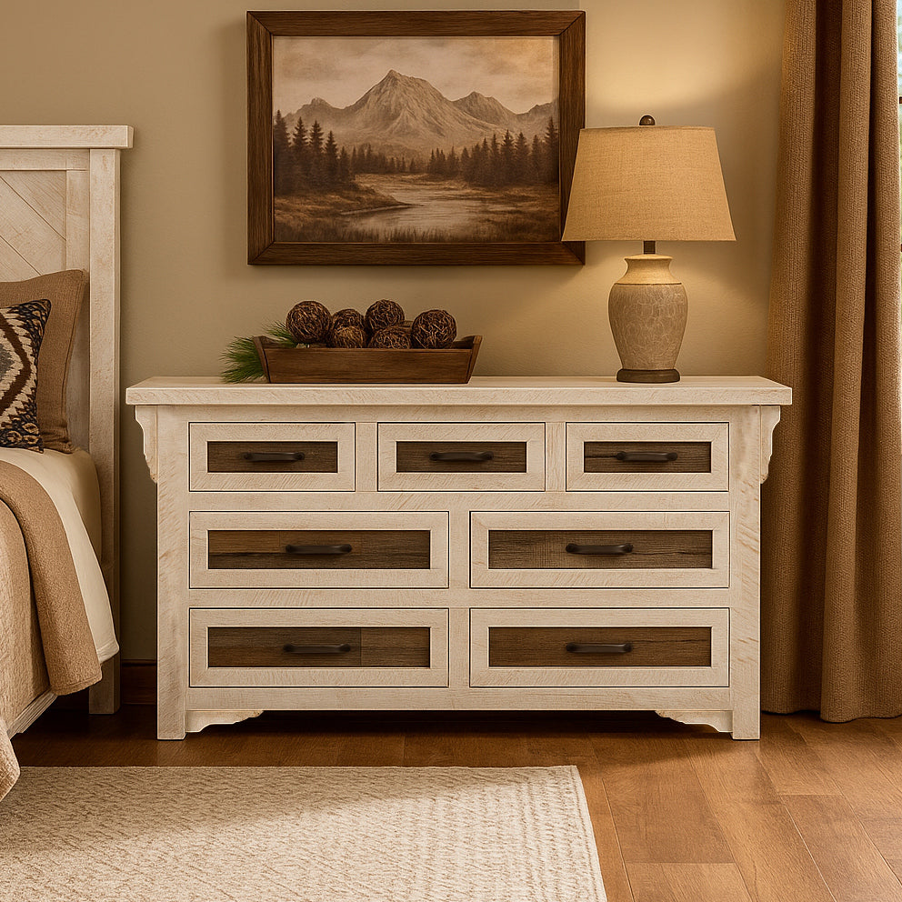 Catalina Cottage 7 Drawer Dresser