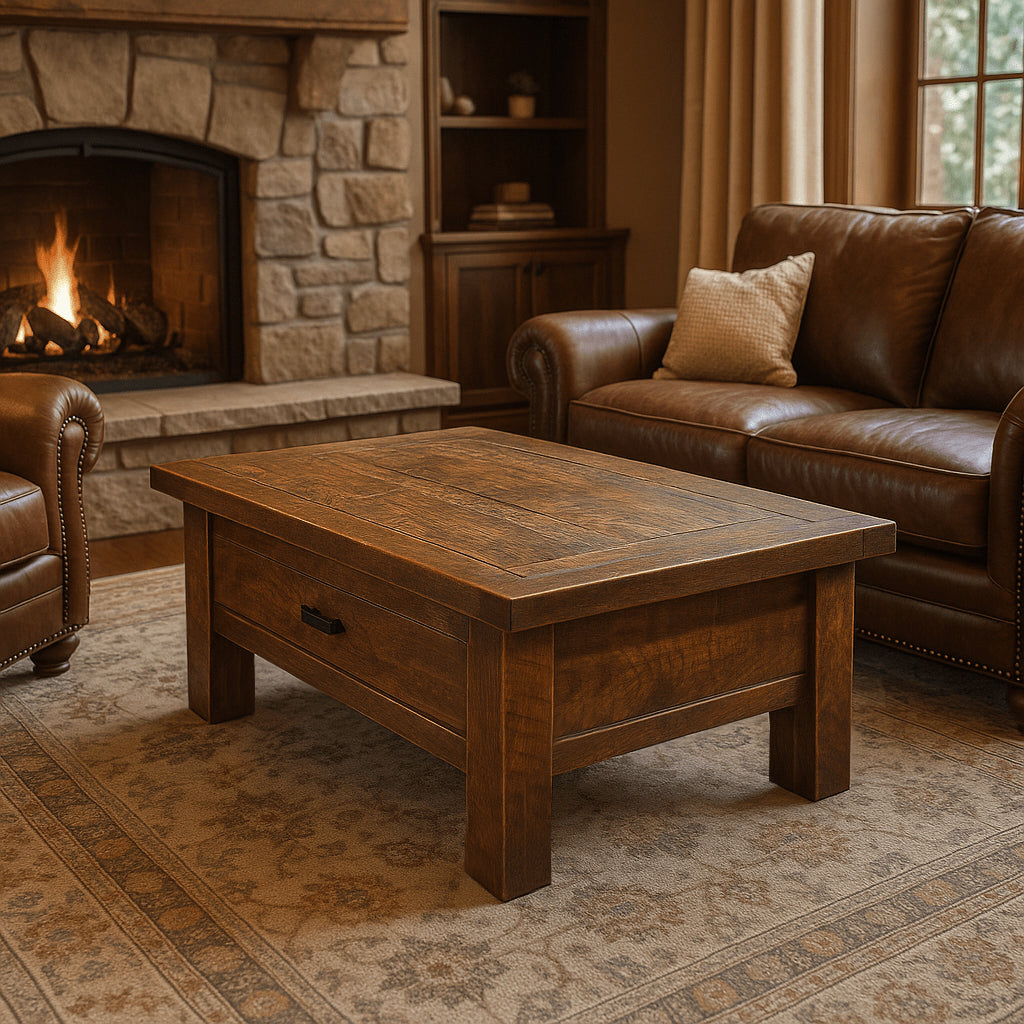 Sawmill 1 Drawer Coffee Table