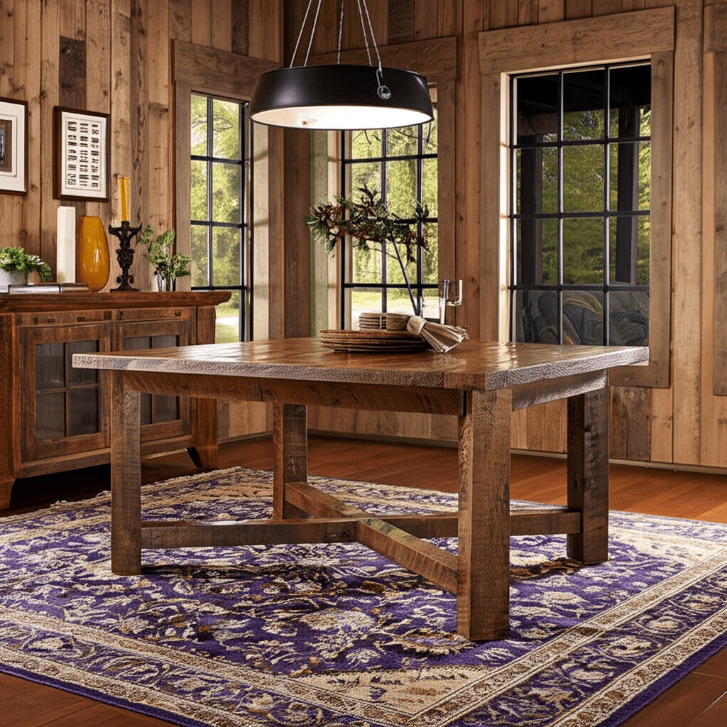 Sawmill Barnwood Square Dining Table