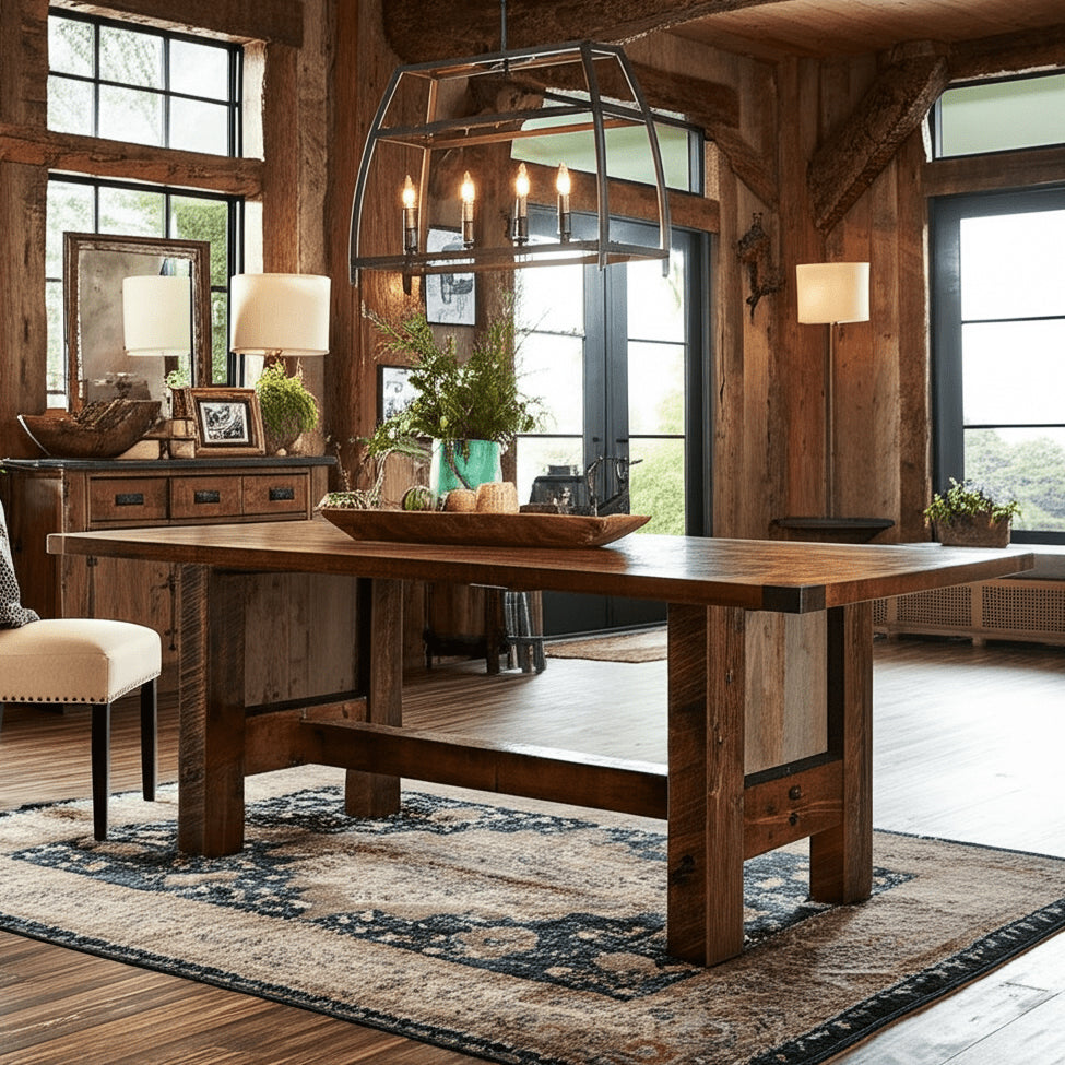 Western Winds Trestle Dining Table