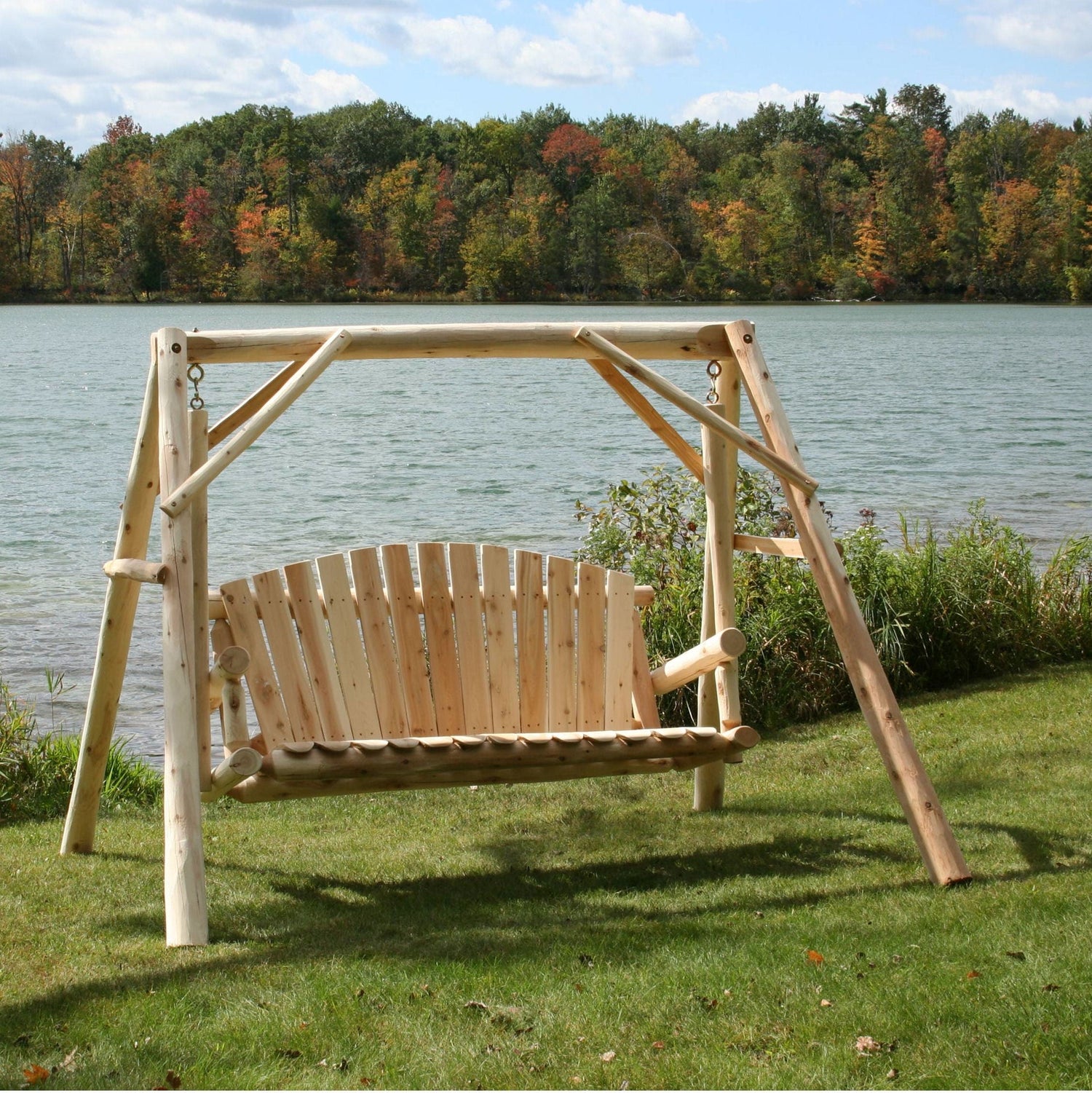 The Original Cedar Log Swing