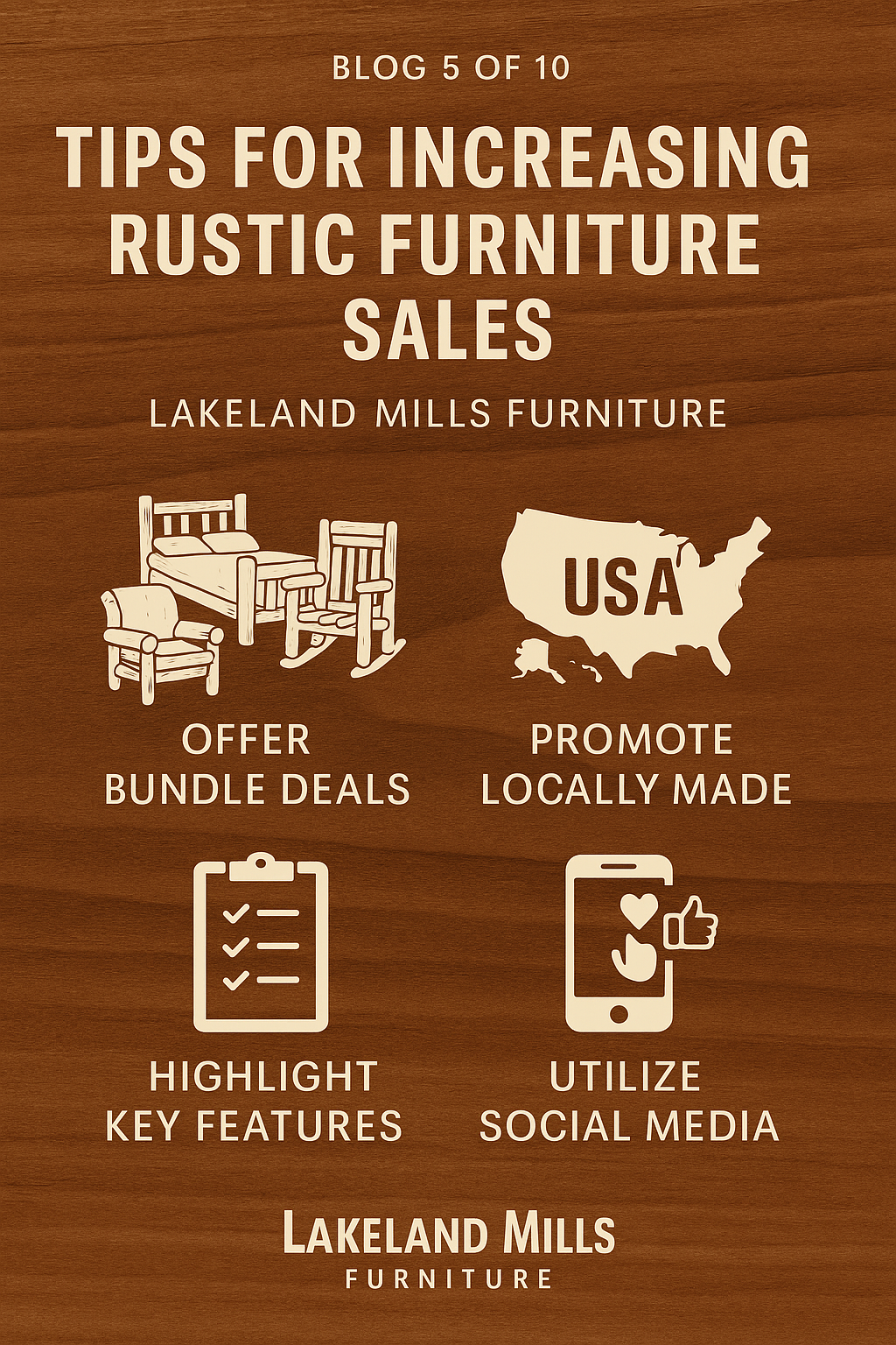 Increase Rustic Furniture Sales