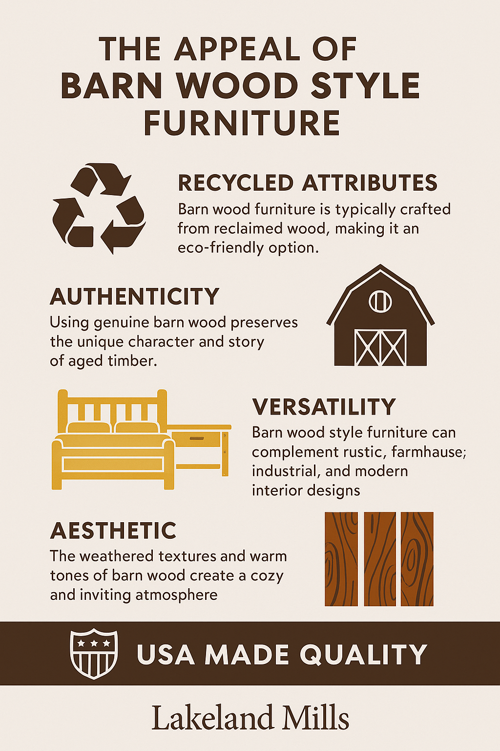 creating life long rustic furniture buyers