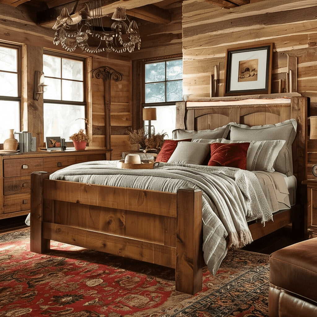 Canterbury Duomo Barnwood Style Bed