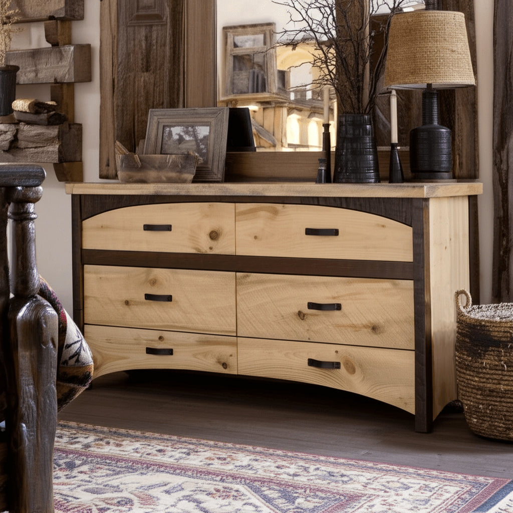 Canyon Rapids Urban Rustic Dresser