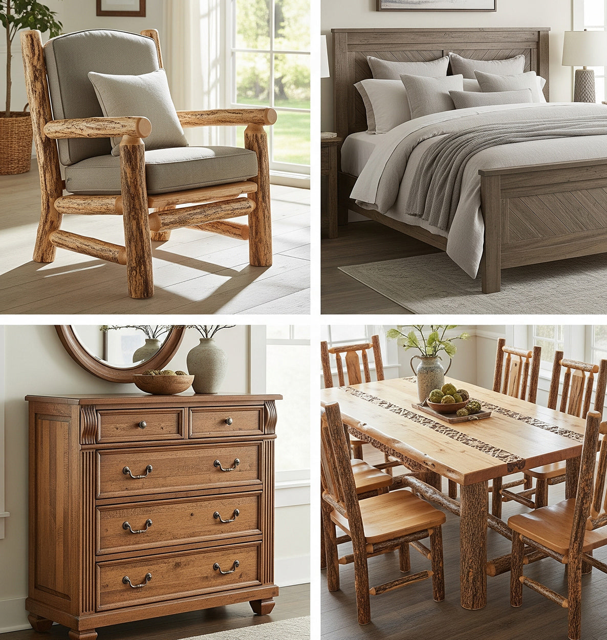 Diverse Rustic Furniture Collections