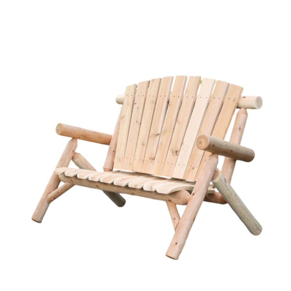 Cedar Log 4ft Love Seat