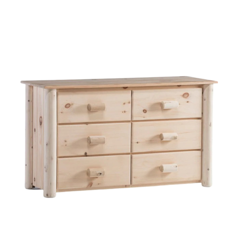 Clean Peeled 6 Drawer Dresser