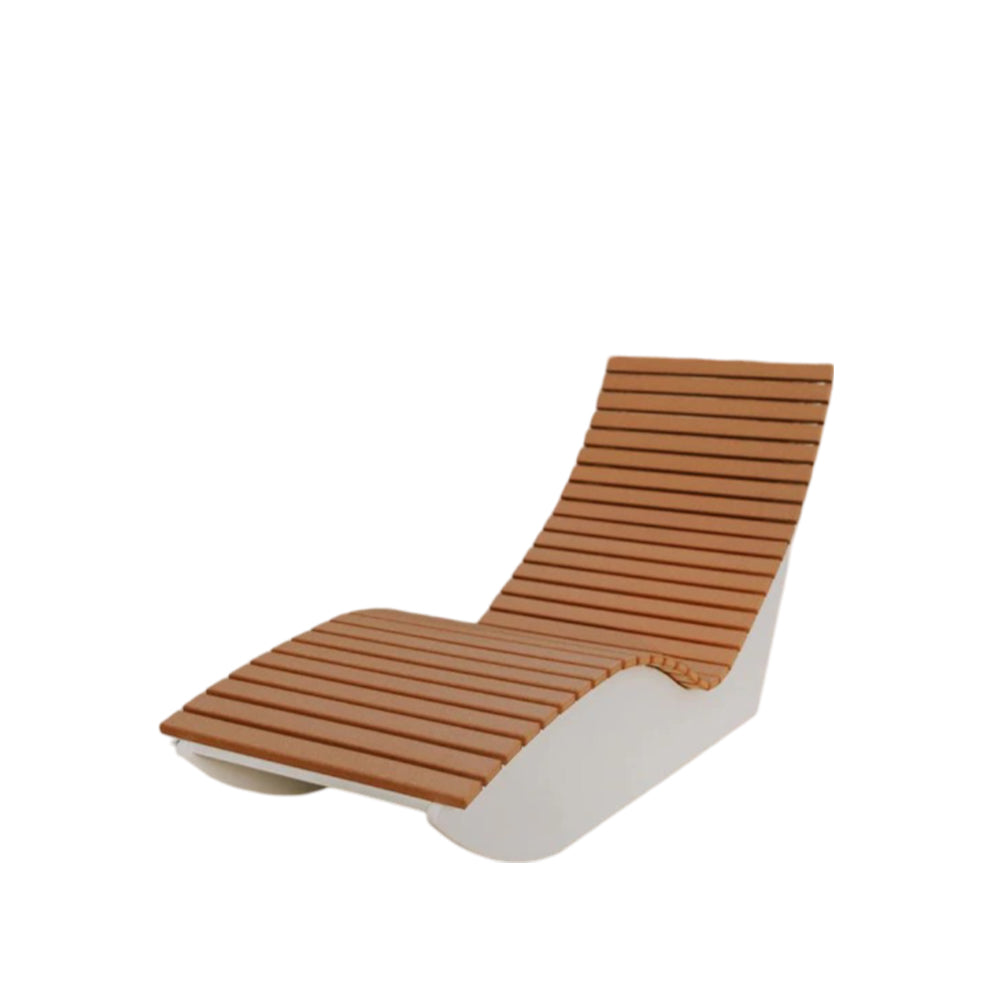 Outdoor Essential Poly Aruba Chaise Lounge Chair