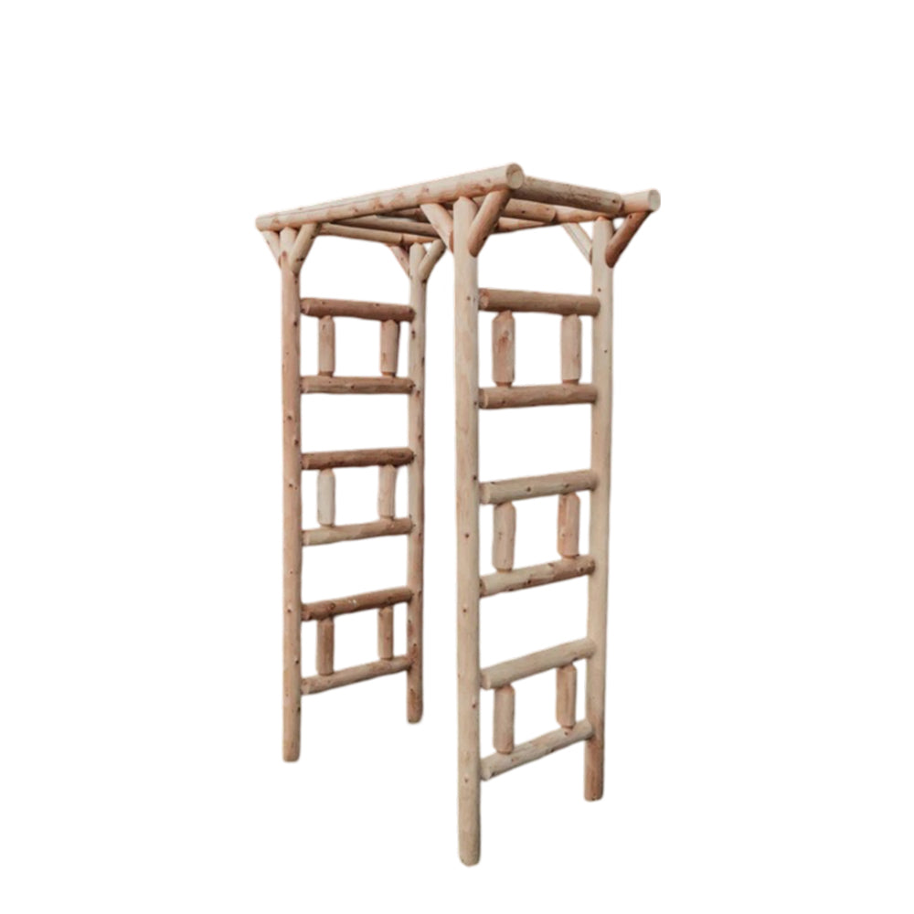Small Cedar Log Arbor