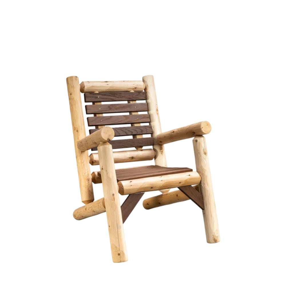 ThermaFusion Cedar Log Lounge Chair