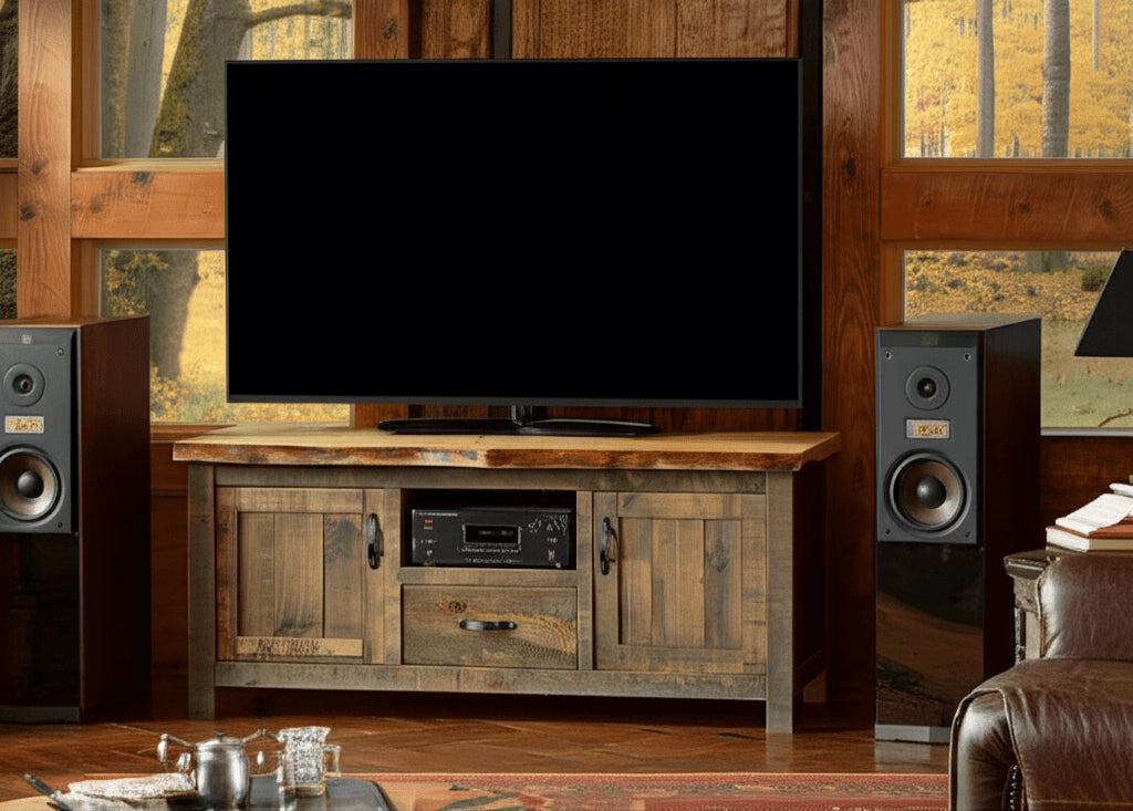 Canterbury Pine Entertainment Center