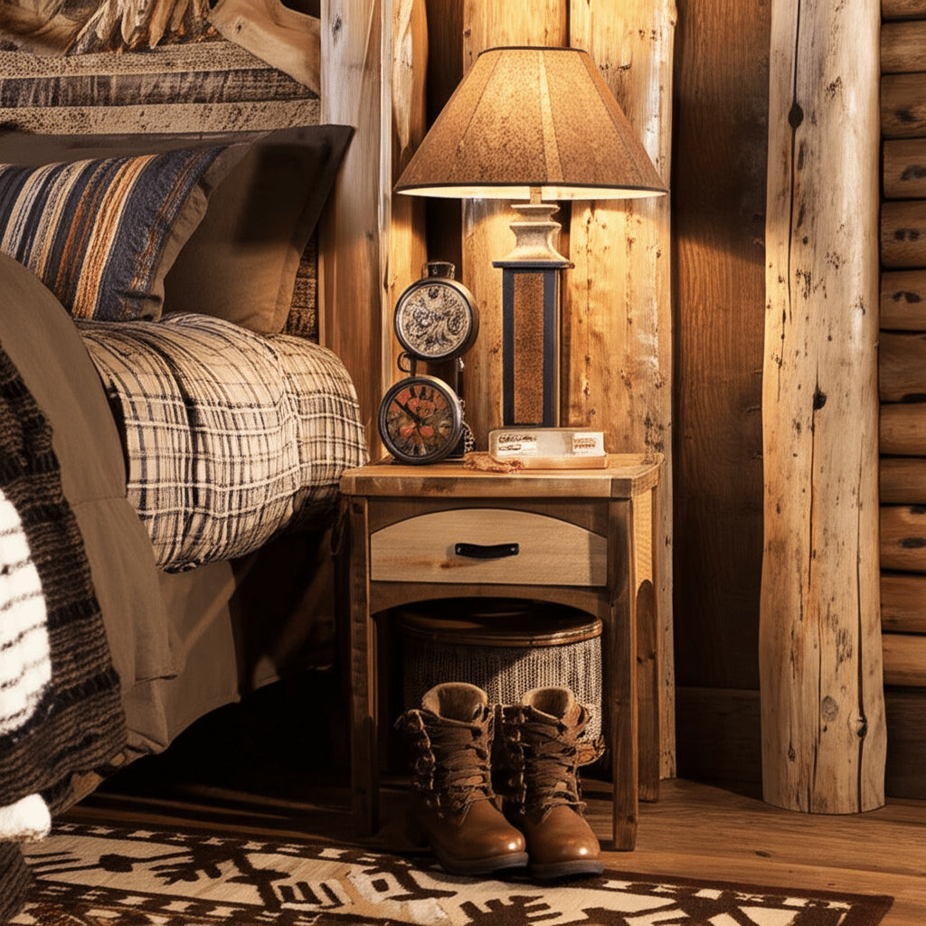 Canyon Rapids Rough Sawn 1 Drawer Nightstand