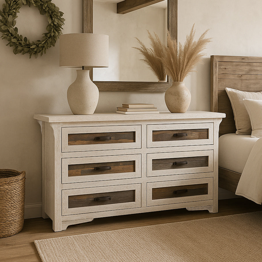 Catalina Cottage 6 Drawer Dresser