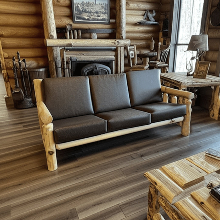 Lakeland Frontier Log Sofa