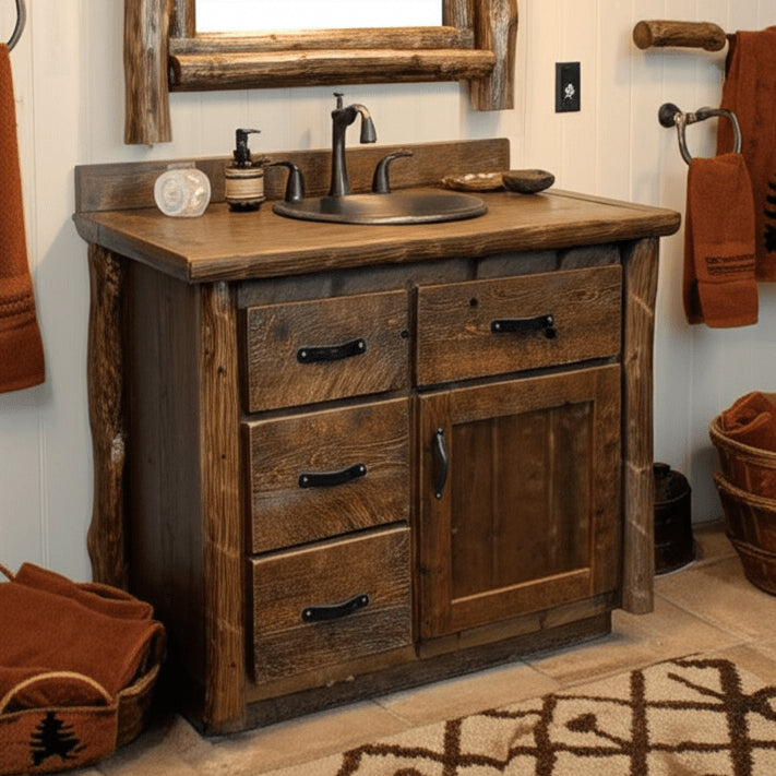 Olde Towne Log 36" Vanity