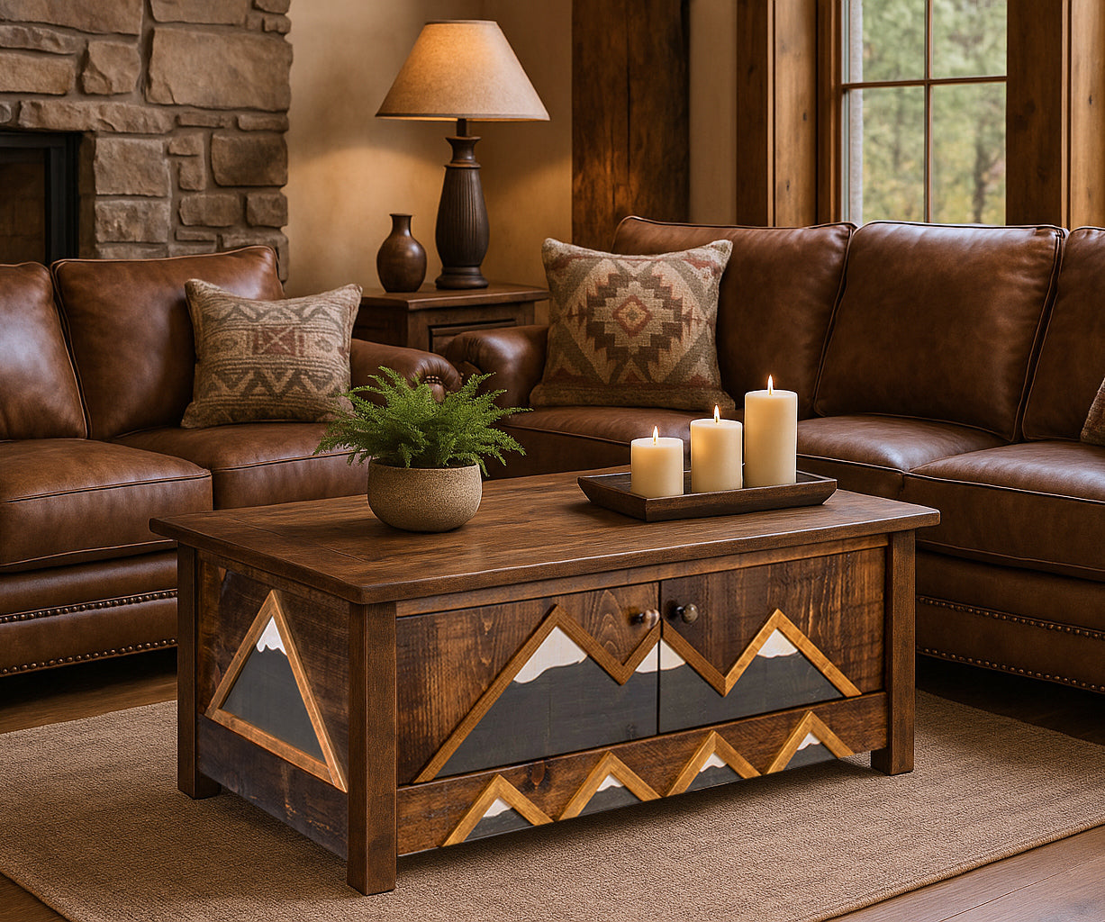 Rocky Mountain 2 Door Coffee Table