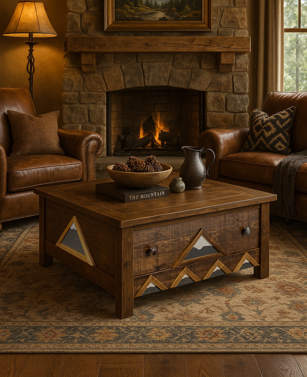 Rocky Mountain 1 Drawer Coffee Table