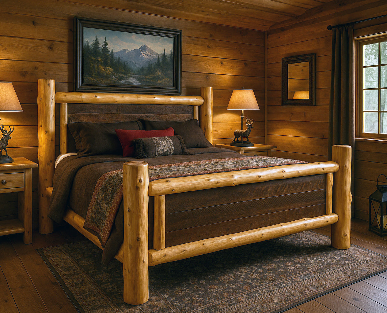 Great Lakes Timber Panel Log Bed