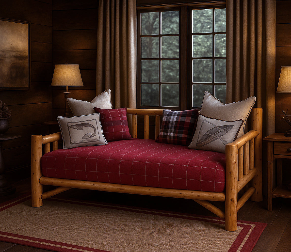 Great Lakes Timber Log Daybed