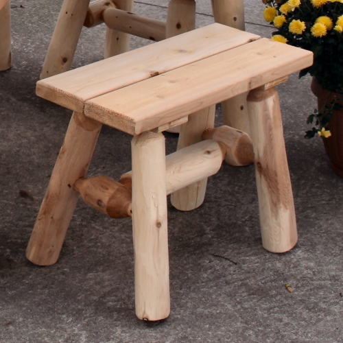 Our Outdoor Log Furniture Products